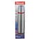 Nessan Double Wall Vacuum Flask Silver And Red 1L