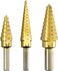 3 Piece Titanium Step Drill Bit Set