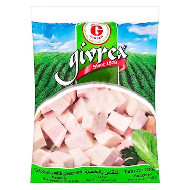 Givrex Frozen Colocasia - 500 gram