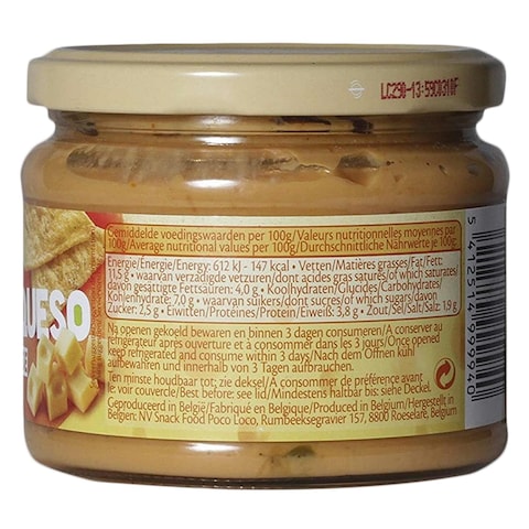 Poco Loco Salsa Dip Cheese 300g