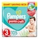 Pampers BabyDry Pants with Aloe Vera Lotion Size 3 (6-11kg) 105 Diapers
