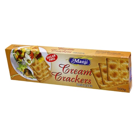 Manji Cream Crackers Biscuits 160g
