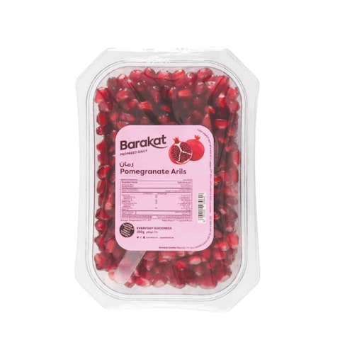 Barakat Fresh Pomegranate Arils 250g