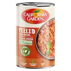 Buy California Garden Peeled Fava Beans With Salsa 450g in UAE