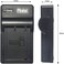 DMK Power NP-W126S/NP-W126 Replacement Battery and Single Slot USB Charger for Fujifilm NP W126S/NP W126 FinePix X-Pro1 X-Pro2 HS35EXR XR X-A1 X-A2 X-E1 X-E2 X-M1 X-T1 X-T2 X-T10 X-T20 X-H1