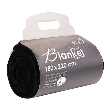 بطانية صوف مينترا 180 * 220 سم - ألوان متنوعة