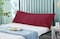 KLUB LINEN Long Body Pillow 1pc, Fabric: 100% Polyester 85 GSM Microfiber 1 cm Stripe Super Soft, Filling: 1300 gm Hollow Fiber Comfort, Breathable &amp; Ultra Soft Size: 45 x 120 cm, Color: Dusty Pink