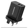 Riversong AD28 Dual Port Fast Charger Adapter Black