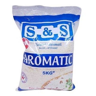 S&amp;S Parboiled Basmati Rice 5Kg