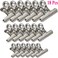 DMK Power Coopic Metal Clips 18 Packs Heavy Duty Stainless Steel Clips For Bag Background Drop All-Purpose Air Tight Seal Clip Cubicle Hooks Office School Kitchen