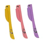 Buy Feather Flamingo Face And Body Blades Multicolour 3 PCS in UAE