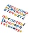 Magnetic  Alphabet ABC Colorful Refrigerator Fridge Magnets for Vocabulary Educational Toy Set Preschool Learning