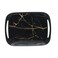 RK COMFORT TRAY SMALL BLACK STATIC GOLD, DWT1024BSG, 12.25" x 9"