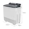 Hisense Twin TUB Washer WSBE201 20 kg