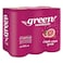 Green - Mocktails Pink Grapefruit  Soft Drink, With Natural Stevia Sweetener 330ml x6