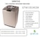 Gratus Top Load washing machine 13 KG Model - GTW1351KCDX 1 Year Full Warranty.