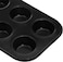 Royalford 2 Pieces Roaster Pan Set, Oven Safe Baking Trays, Heat Resistant Cookware Baking Tray, Black