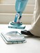 Black+Decker 2-In-1 Steam-Mop With Delta Head, SteaMitt And 11 Accessories, 1600W, White/Aqua - BHSM166DSM-GB