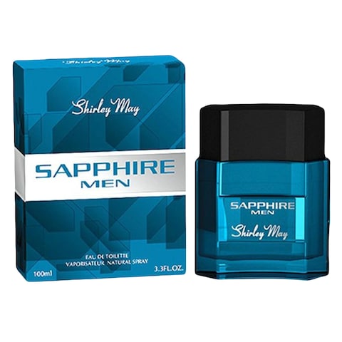 Shirley May Sapphire Men Eau De Toilette Natural Spray 100ml