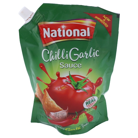 National Chilli Garlic Sauce Pouch 800 gr