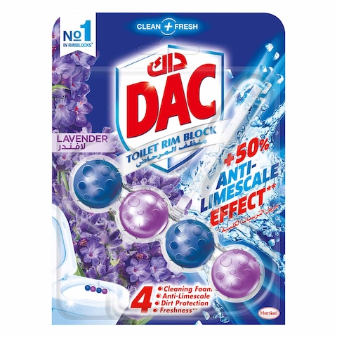 Dac lavender toilet rim block  50 g