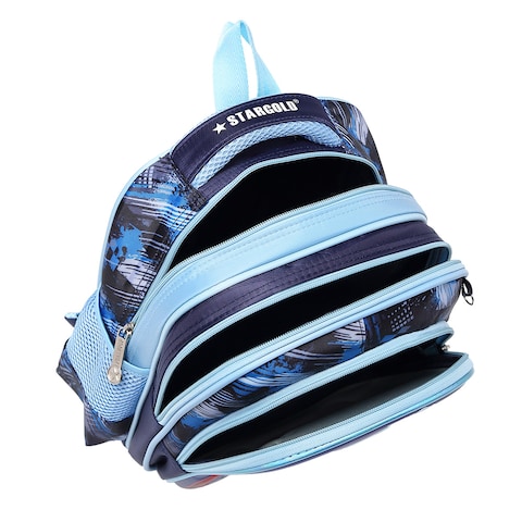 Baby Backpack 3Pcs Combo For Baby Boys With Adjustable Strap For School 12 Inch
