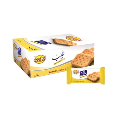 Teashop Taib Salted Biscuit 70g x12