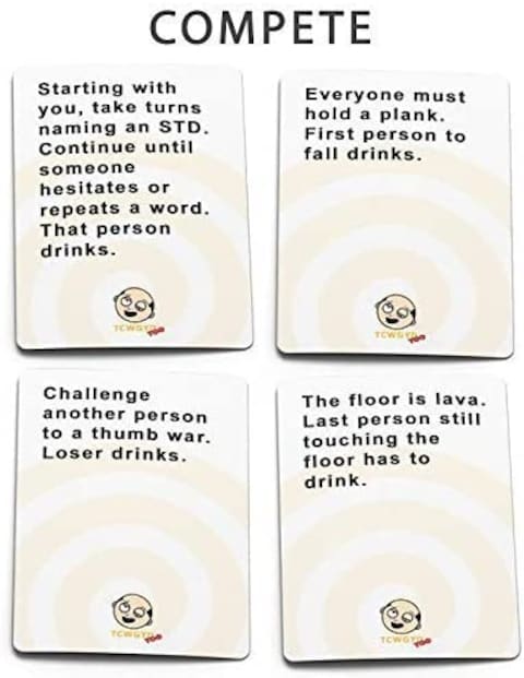 These Cards Will Get You Drunk - Fun Adult Drinking Card Game For Parties (Yellow)