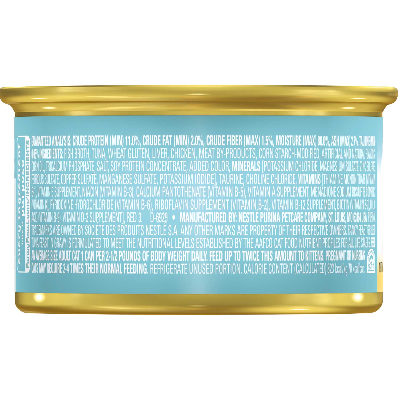 Purina Fancy Feast Cat Food Grilled Tuna 85 Gram product thumbnail 2