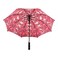 Biggdesign Moods Up Reverse Umbrella For Rain, Robust, Lightweight, Inverted Umbrellas For Rain, Windproof, 8 Ribs, Upside Down Umbrella Inverted for Women and Men, Black/Purple, &Oslash; 43 in