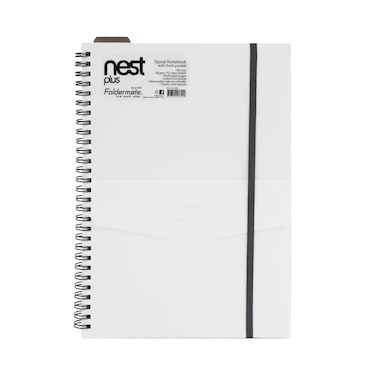 Foldermate Spiral Notebook With Front Pocket B5 Size