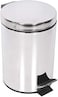 Moonlight Stainless Steel Dustbin, Pedal Bin - 30 L, Silver