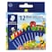 Staedtler Wax Crayons Multicolour 12 PCS