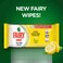 Fairy Kitchen Wipes for Dishes and Kitchen Surfaces Lemon 70 Wipes