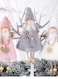 3Pcs Christmas Hanging Angel Doll Set for Decoration of Christmas Trees, Nativity, Windows and Walls 15 cm