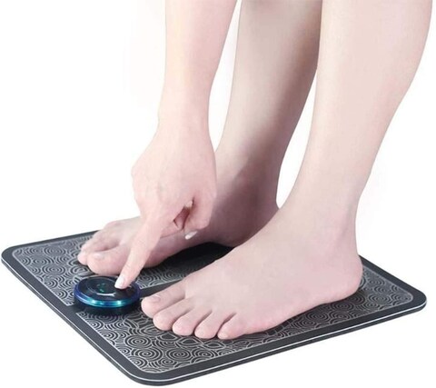 Generic Electric Ems Leg Reshaping Foot Muscle Massage-Pulse Relaxation Massager Mat (USB Charging)