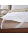 Krude 100 GSM Polyester Sheet Quilted Mattress Protector Super King Cotton, White 200X200cm