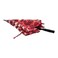 Biggdesign Moods Up Reverse Umbrella For Rain, Robust, Lightweight, Inverted Umbrellas For Rain, Windproof, 8 Ribs, Upside Down Umbrella Inverted for Women and Men, Black/Purple, &Oslash; 43 in