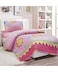 Sleep Night 3 Pieces Kids Compressed Comforter Set, Single Size 150 X 200cm Modern Printed Bedding Set For Girls And Boys, MultiColor