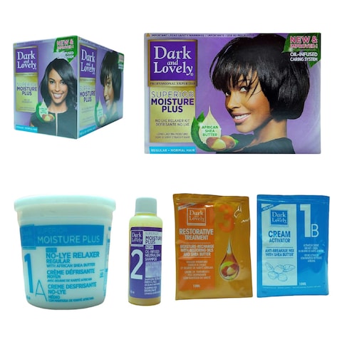 Dark And Lovely Relaxer Regular Normal Hair Kit