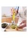Sunshine 5-In-1 Multifunctional Avocado Tool Yellow/Grey 21X5.5cm