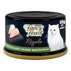 Buy Purina Fancy Feast Royale Roasted Chicken Wet Cat Food Can 85g in UAE