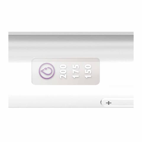 Philips - Hair Straightener - White/Rose Gold - HP8372/00