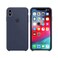 Apple Silicone Case Cover For iPhone XS Max Midnight Blue