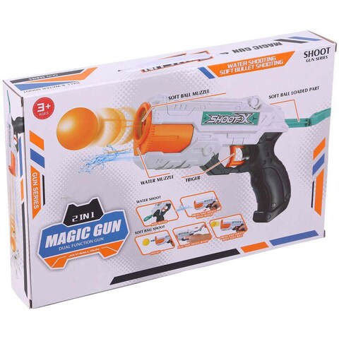 Shooting Gun with Bowling Pins Toy