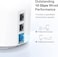 TP-Link Deco XE200 AXE11000 Whole Home Mesh Wi-Fi 6E System, Tri-Band Wi-Fi, Gigabit Ports, AI-Driven Mesh, Cover Up To 6,500 ft2, Connect up to 200 devices, 2.2 GHz Quad-Core CPU, Pack of 2