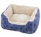 Pawise Square Dog Bed-blue 25"