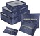 6pcs Set Travel Luggage Organizer Packing Cubes Set Storage Bag Waterproof Laundry Bag Traveling Accessories - Blue, 6974042151409, Travel Bag