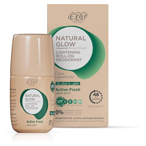 Eva Active Fresh Lightening Roll-On Deodorant - 60 gram