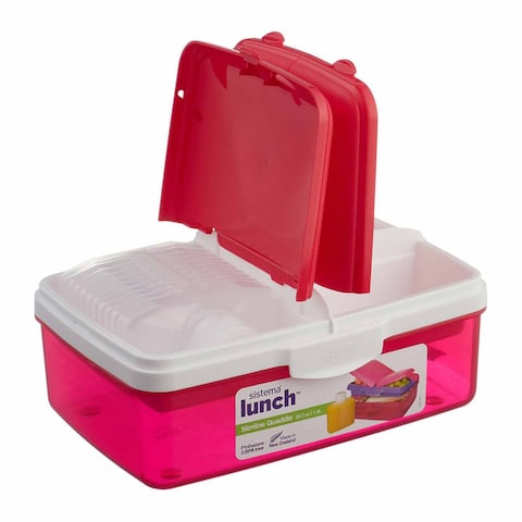 Sistema Quaddie Launch Box, 1.5 Liter - Red